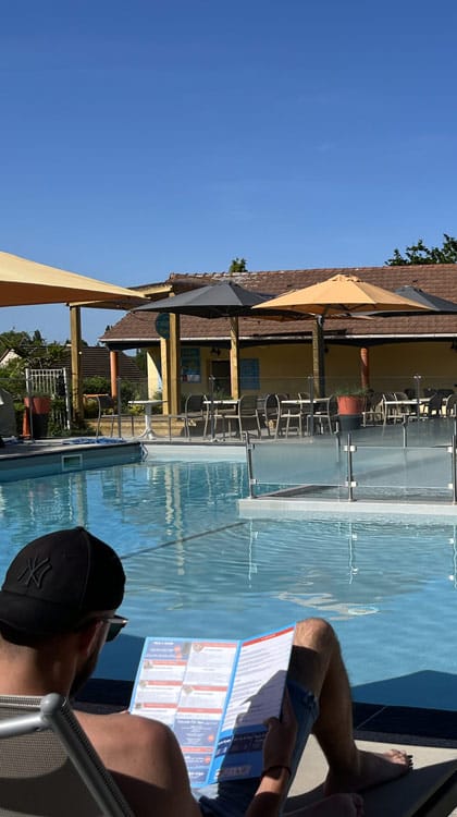 camping paradis laradaparc piscine tours indre et loire