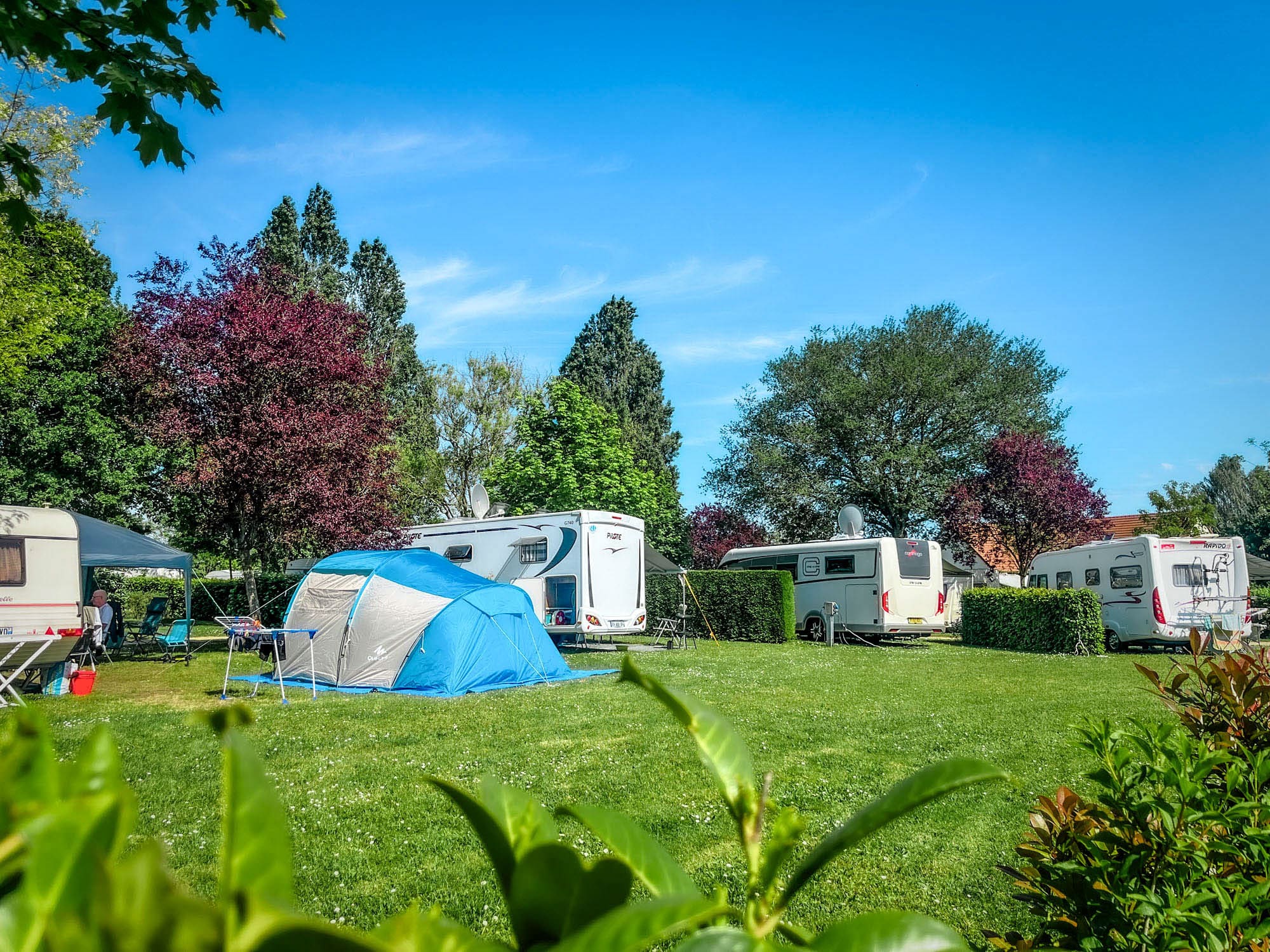 Emplacement camping indre et loire près de Tours