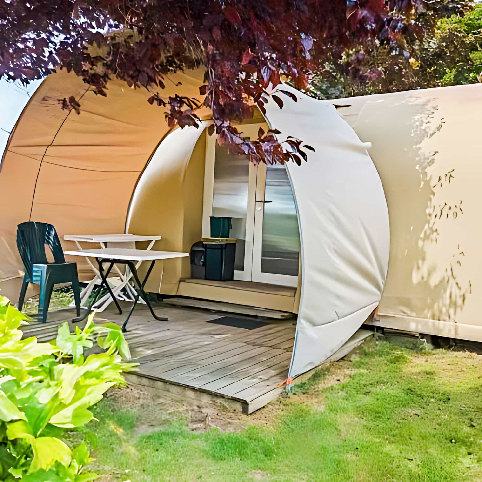 Nature camping pitches
