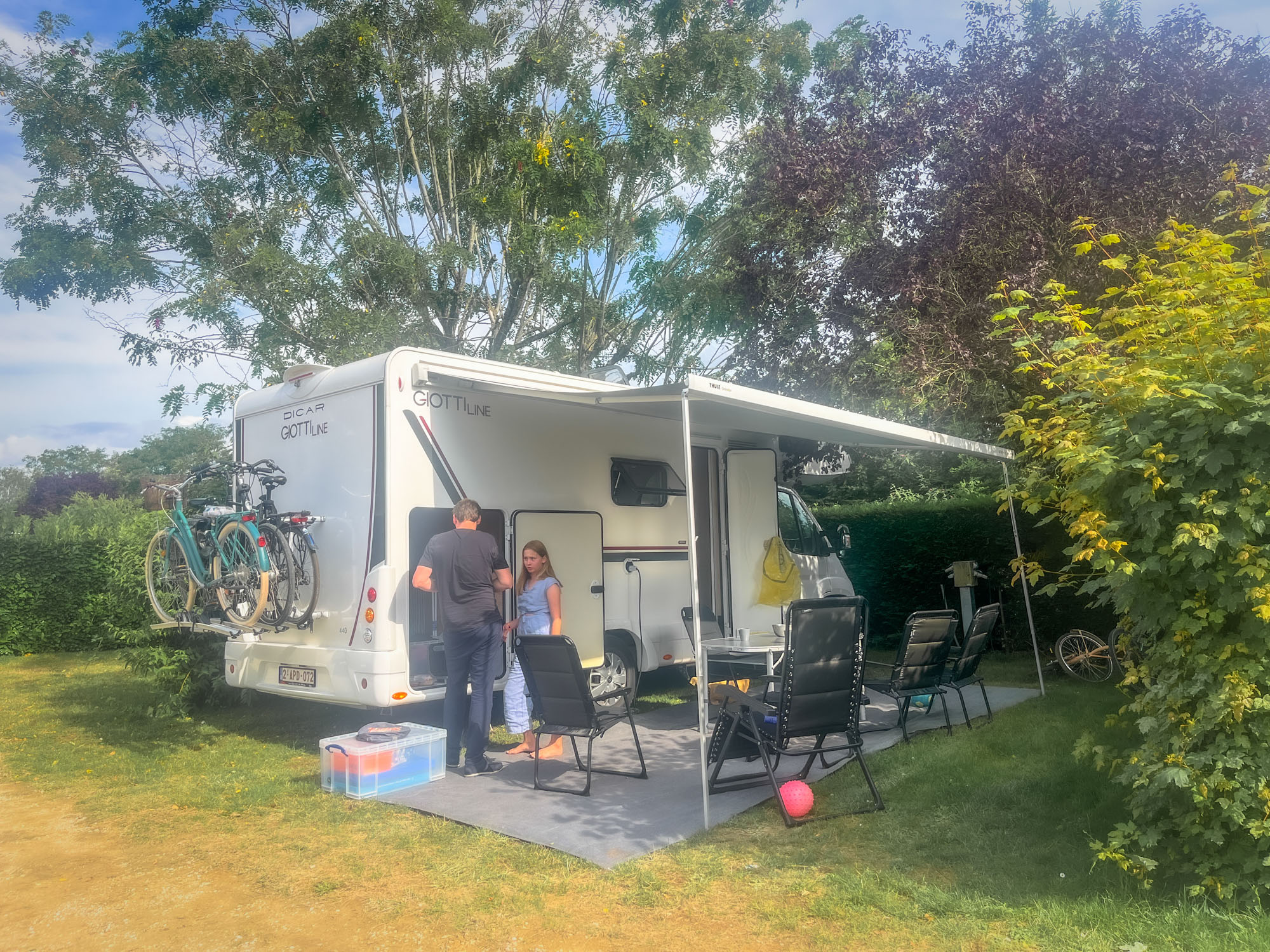 emplacement camping car tours