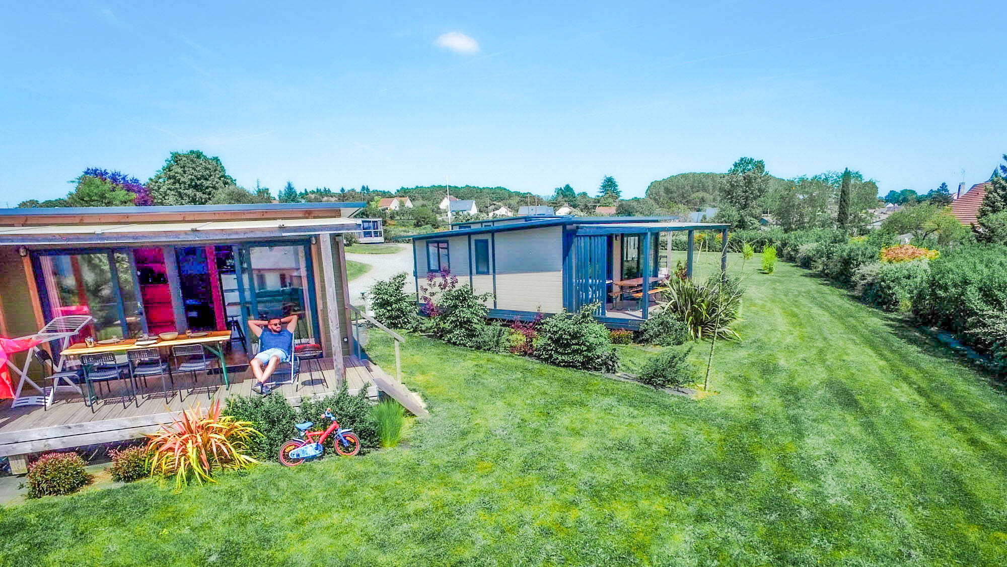 Emplacements camping nature