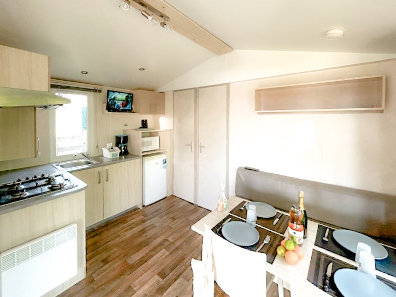 mobile home rental 4/5PERS 2CH TERRASSE + TV